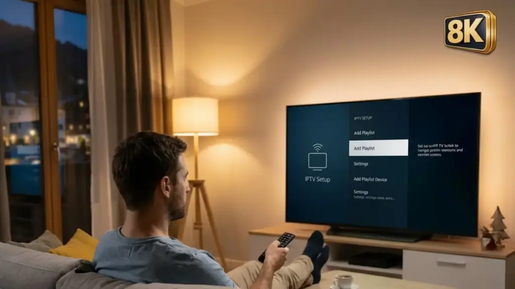 instalacion IPTV España Strong 8K guia